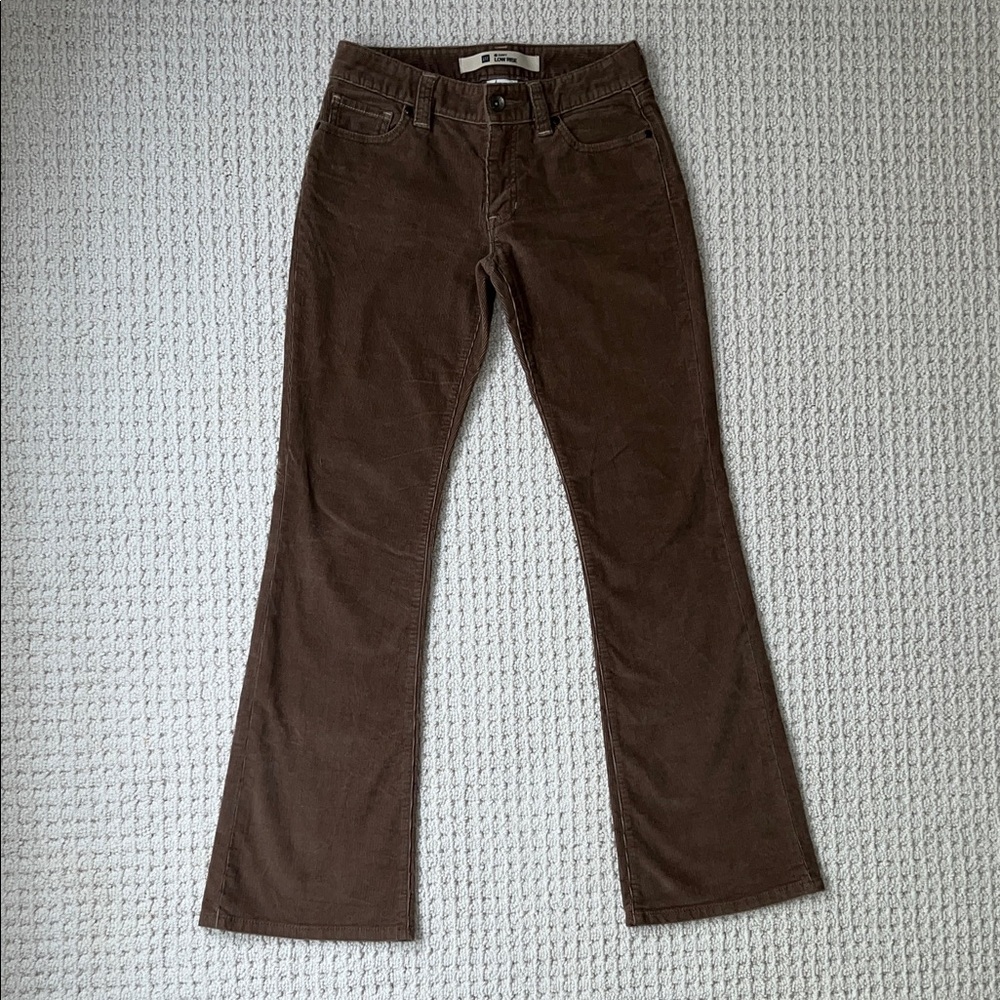 GAP Brown Boot Cut Corduroy Pants